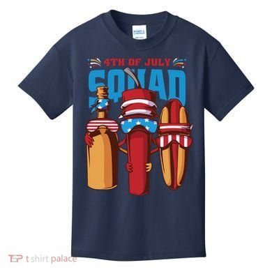 4th Of July Squad Kids T-Shirt