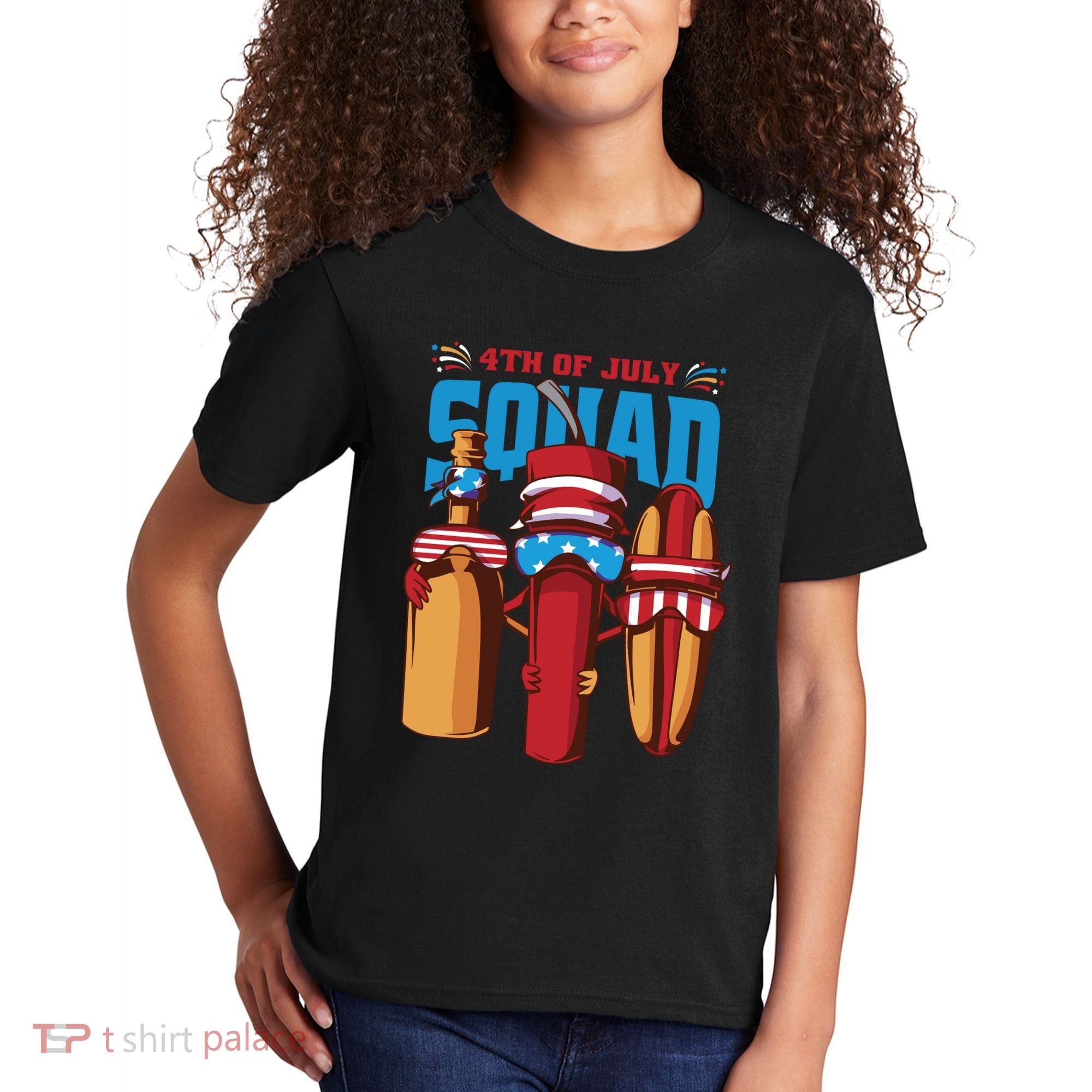 4th Of July Squad Kids T-Shirt