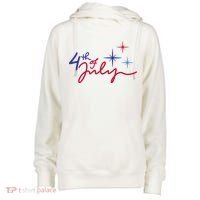 4th Of July Celebration Cute Womens Funnel Neck Pullover Hood thumb 0