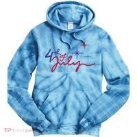 4th Of July Celebration Cute Tie Dye Hoodie thumb 0
