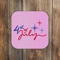4th Of July Celebration Cute Coaster thumb 0