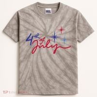 4th Of July Celebration Cute Kids Tie-Dye T-Shirt thumb 0