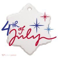 4th Of July Celebration Cute Ceramic Ornament thumb 2