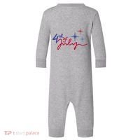 4th Of July Celebration Cute Infant Fleece One Piece thumb 0
