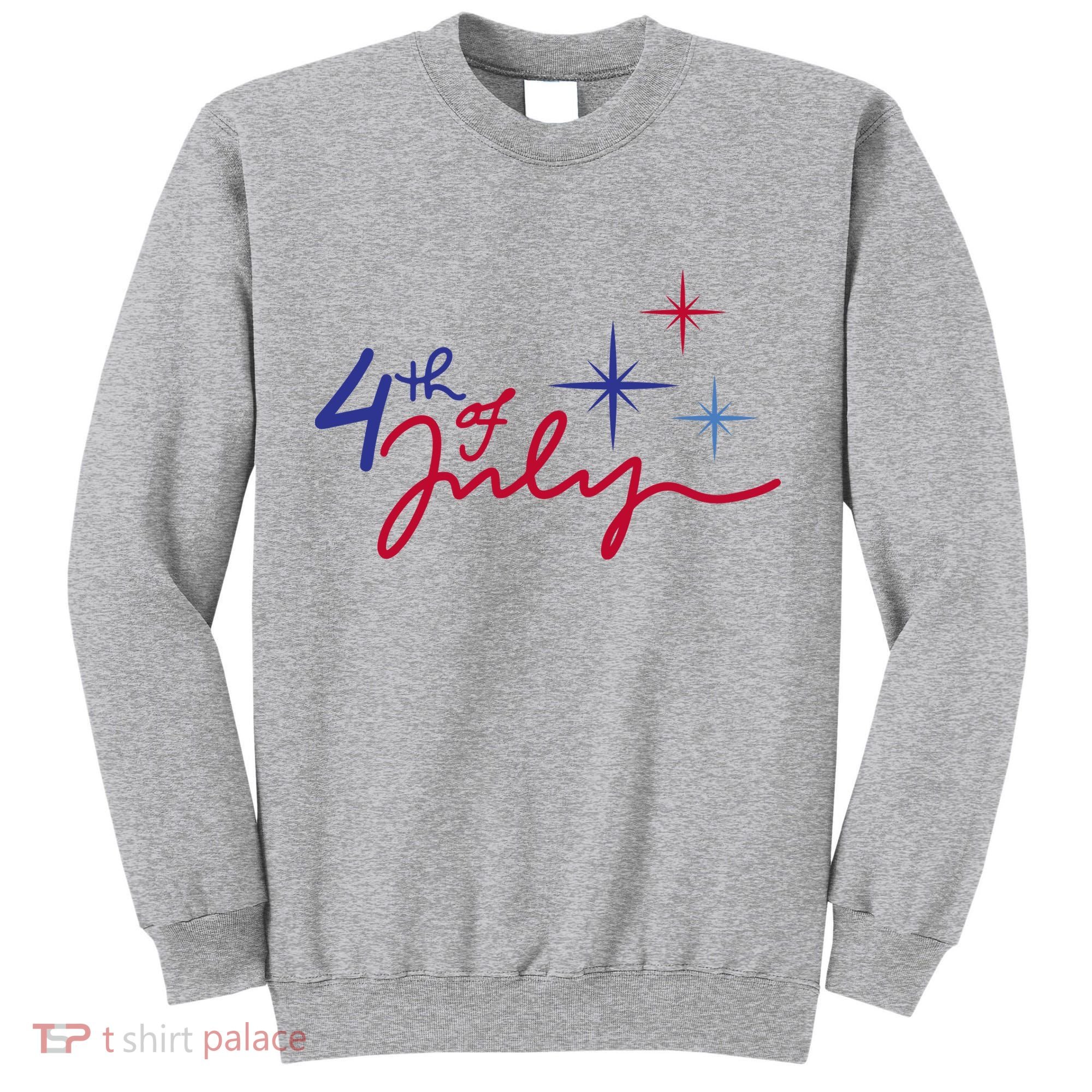 4th Of July Celebration Cute Tall Sweatshirt