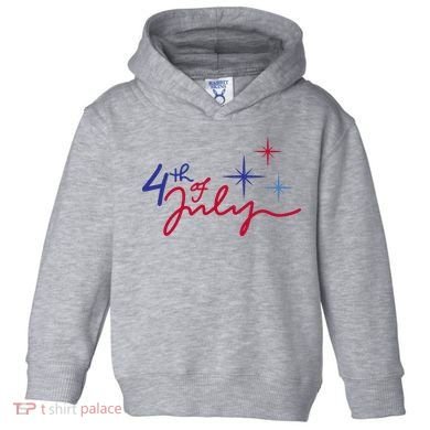 4th Of July Celebration Cute Toddler Hoodie