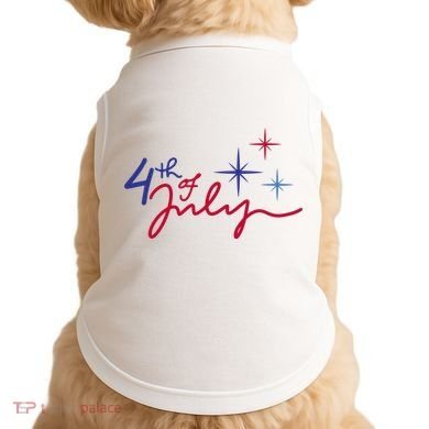 4th Of July Celebration Cute Doggie Tank