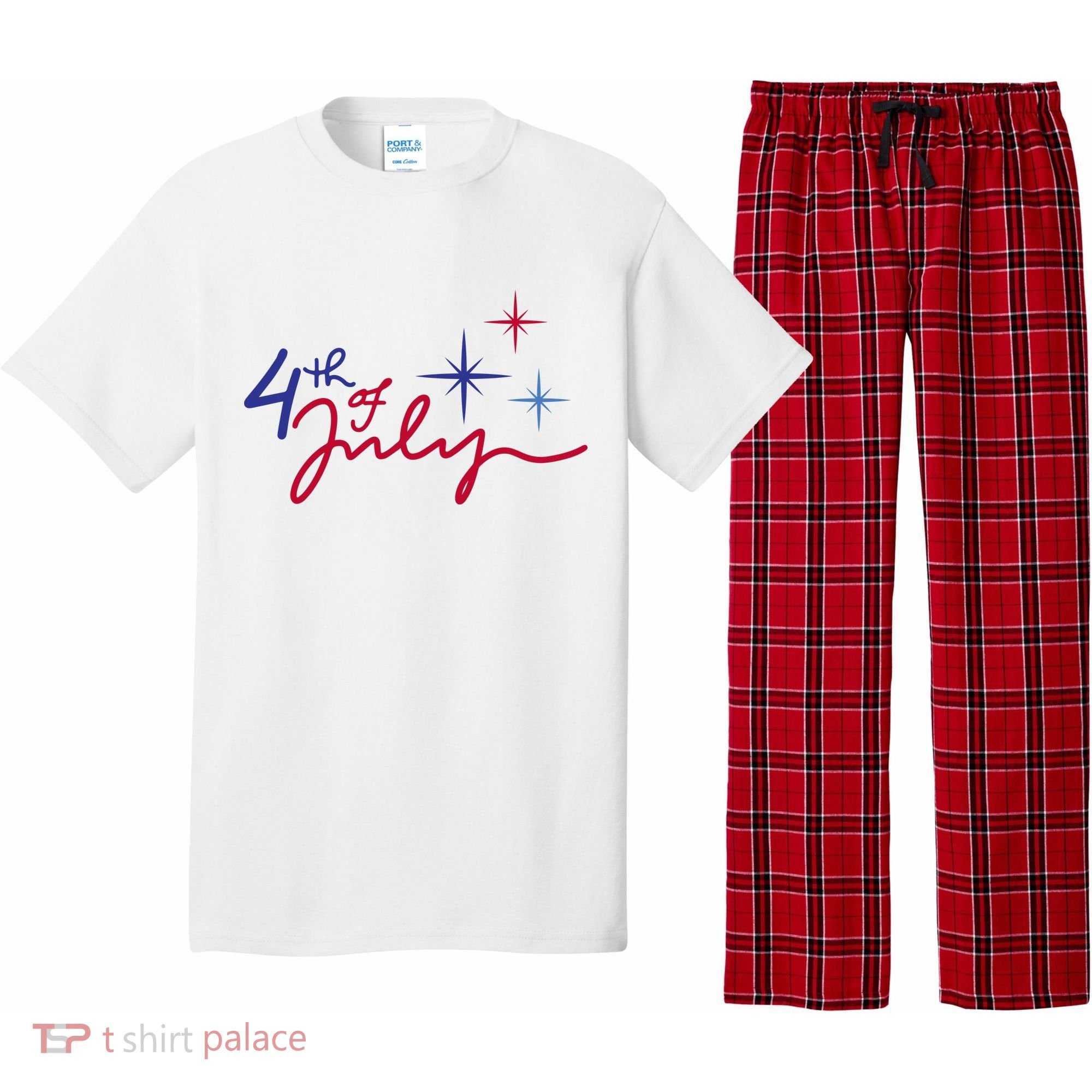 4th Of July Celebration Cute Pajama Set