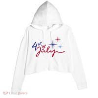 4th Of July Celebration Cute Crop Fleece Hoodie thumb 0