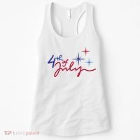 4th Of July Celebration Cute Women's Tank Top thumb 0