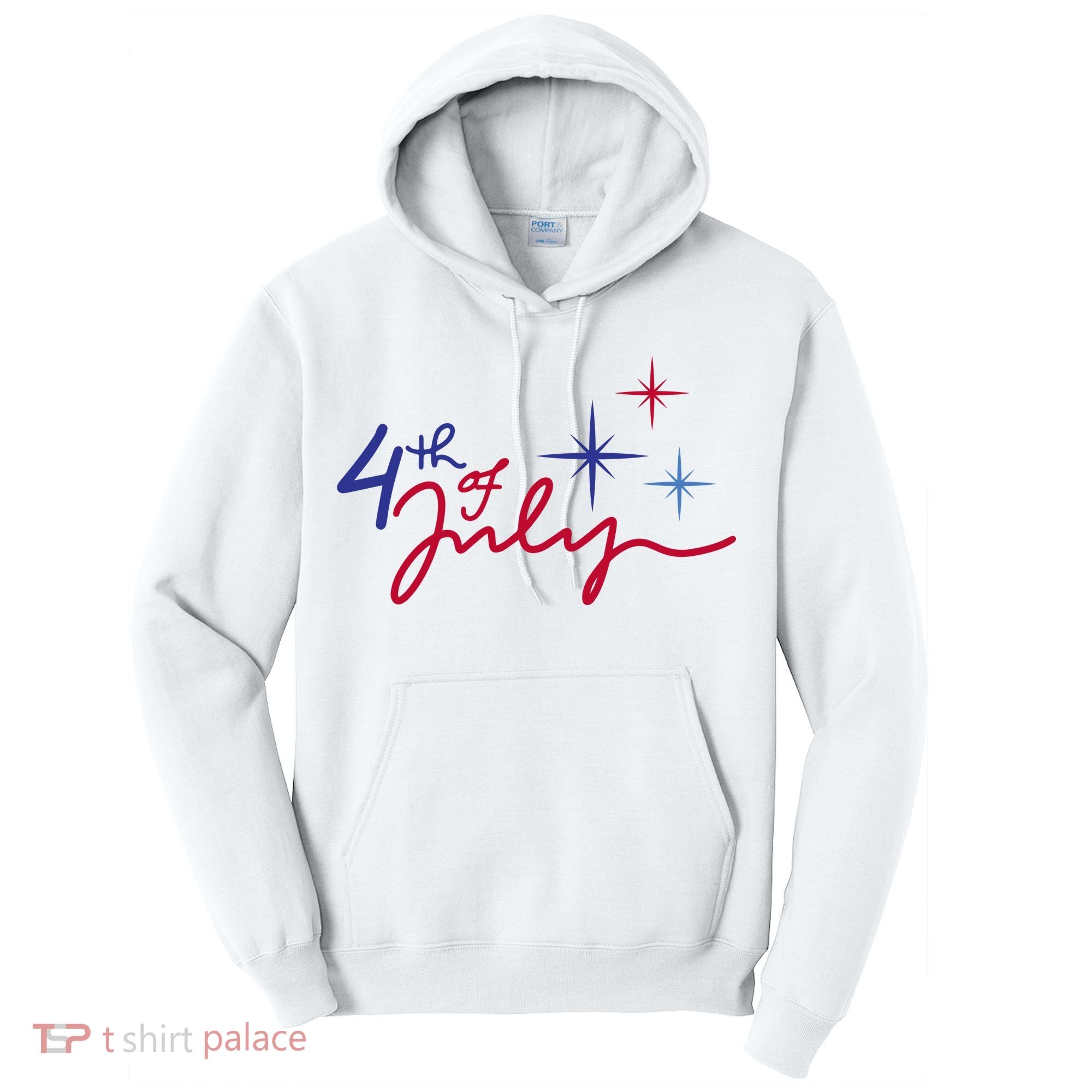 4th Of July Celebration Cute Tall Hoodie