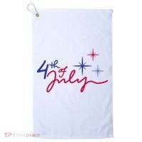 4th Of July Celebration Cute Golf Towel thumb 0