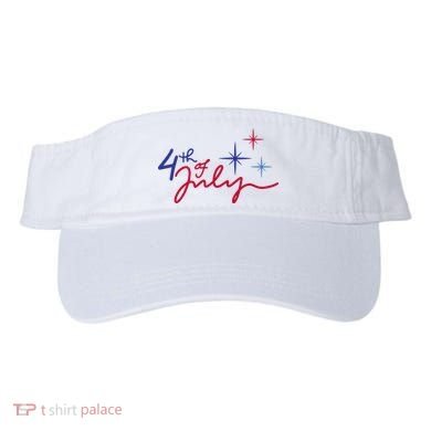 4th Of July Celebration Cute Visor