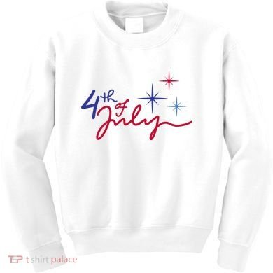 4th Of July Celebration Cute Kids Sweatshirt