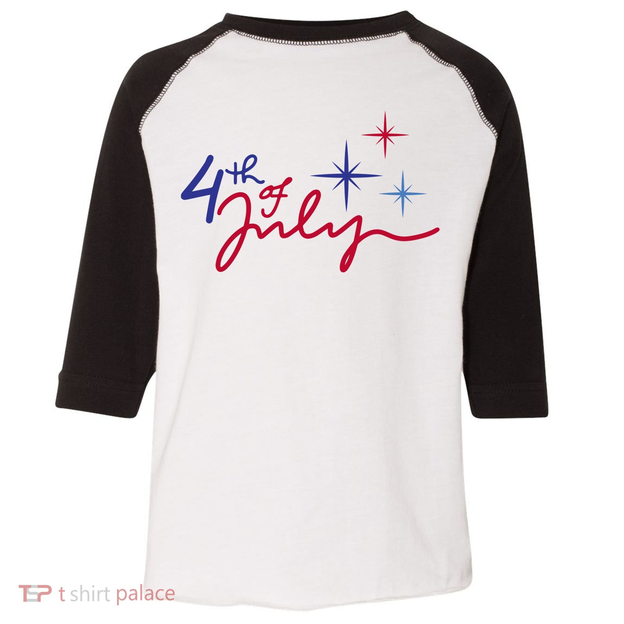 4th Of July Celebration Cute Toddler Fine Jersey T-Shirt