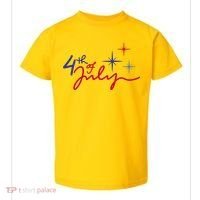 4th Of July Celebration Cute Toddler T-Shirt thumb 0