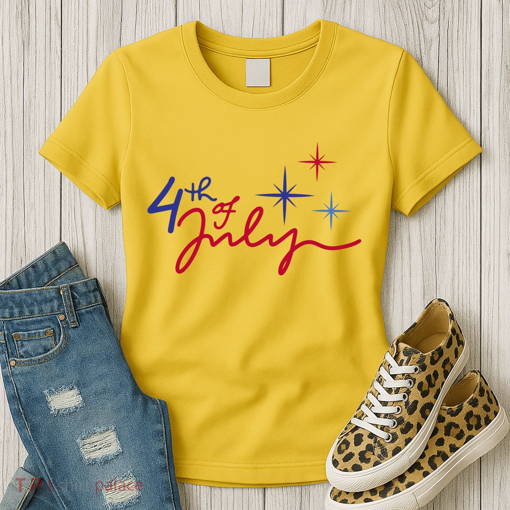 4th Of July Celebration Cute Women's T-Shirt
