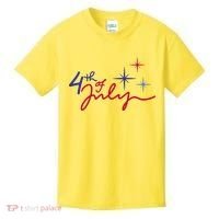 4th Of July Celebration Cute Kids T-Shirt thumb 0