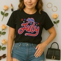 4th Of July Holiday Celebration Comfort Colors Boxy T-Shirt thumb 2