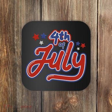 4th Of July Holiday Celebration Coaster