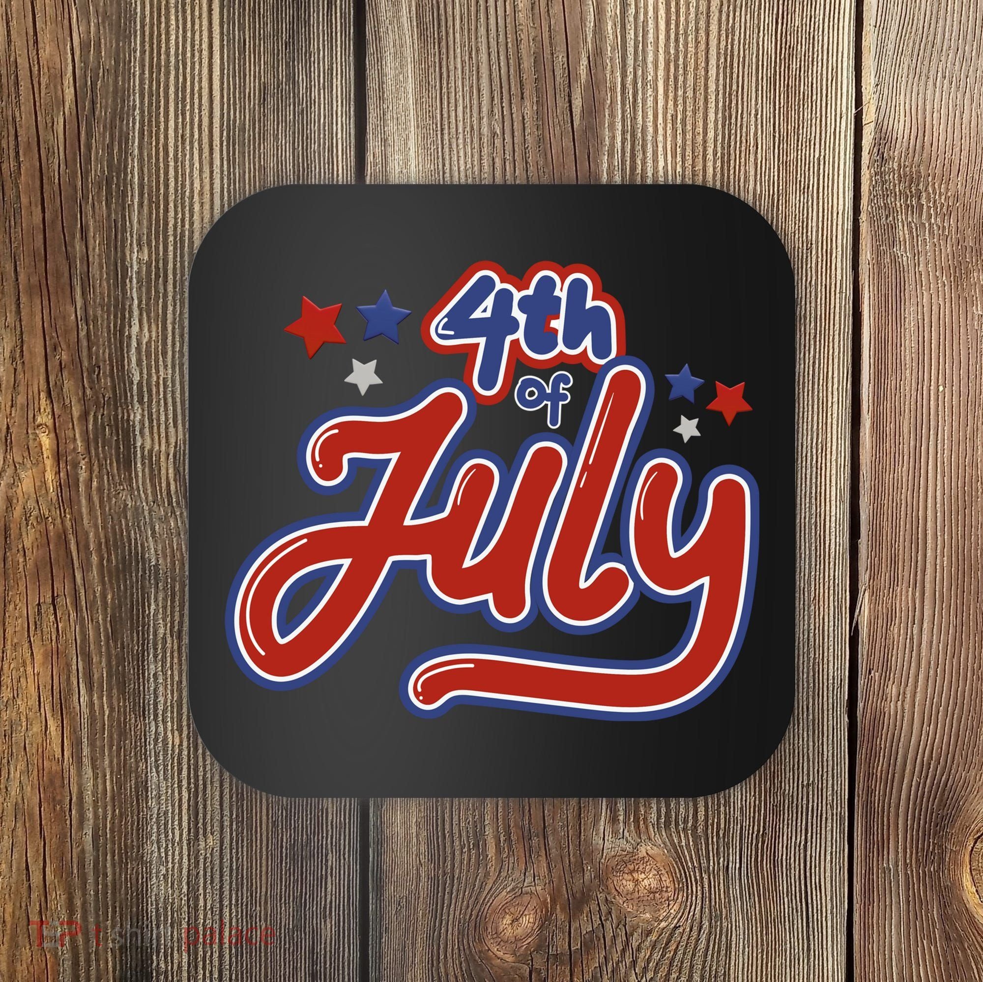 4th Of July Holiday Celebration Coaster