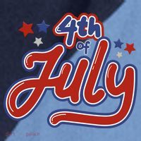 4th Of July Holiday Celebration Raglan Baseball Sleeve Shirt thumb 2