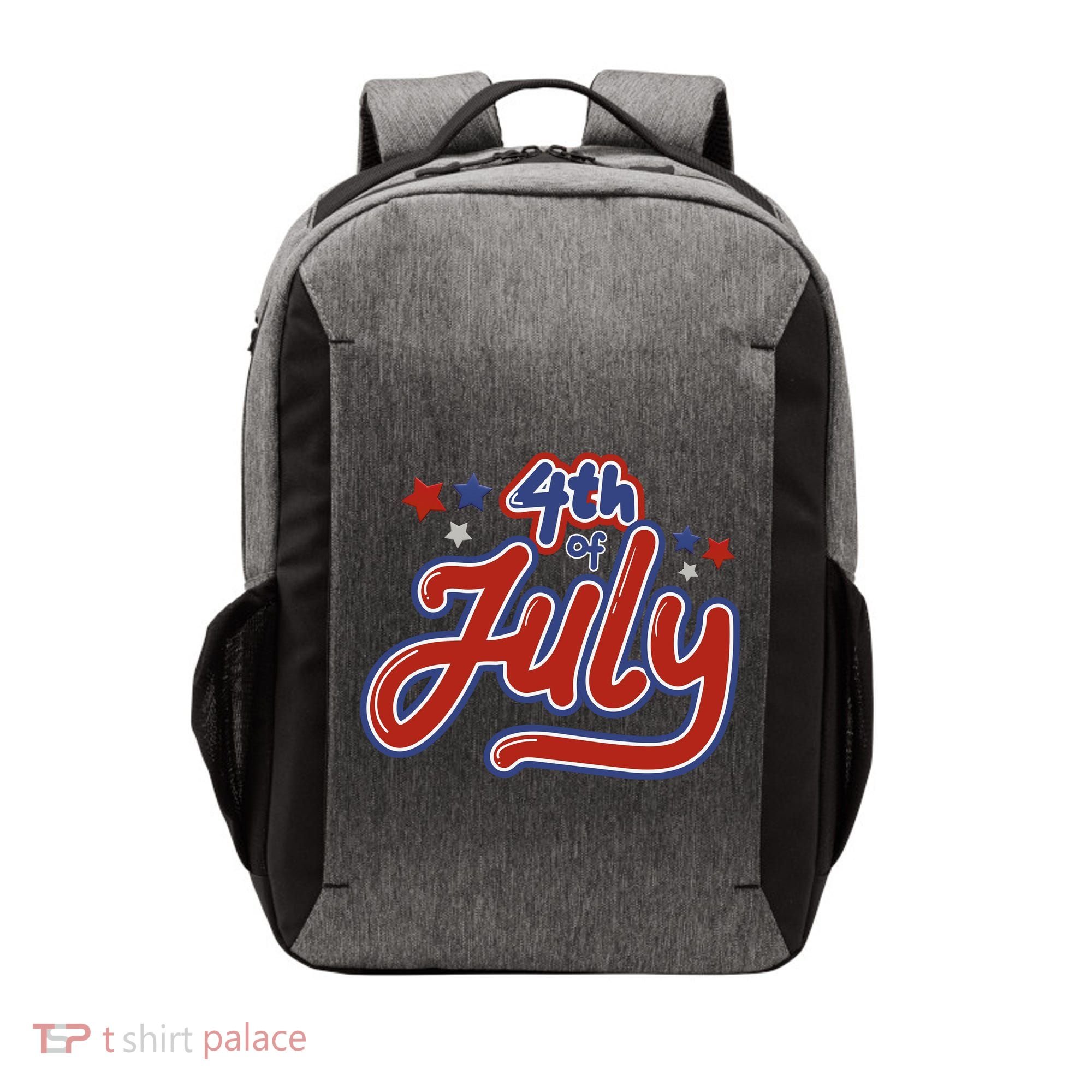 4th Of July Holiday Celebration Vector Backpack