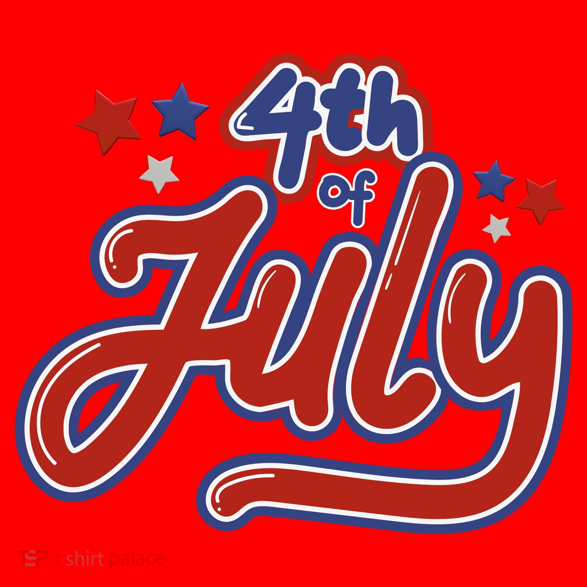 4th Of July Holiday Celebration Santa Hat