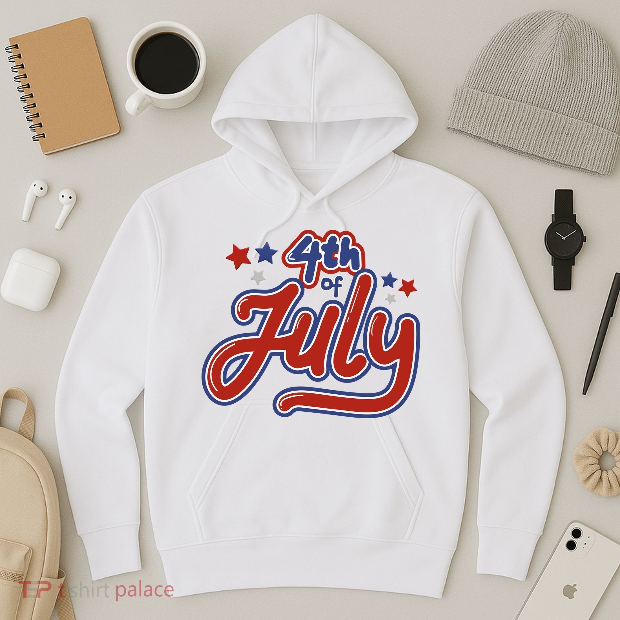 4th Of July Holiday Celebration Hoodie