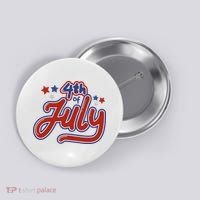 4th Of July Holiday Celebration Button thumb 0