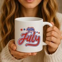 4th Of July Holiday Celebration Coffee Mug thumb 3