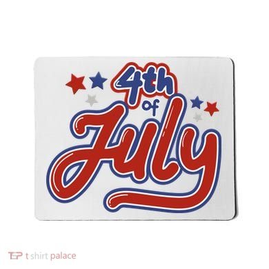 4th Of July Holiday Celebration Mousepad