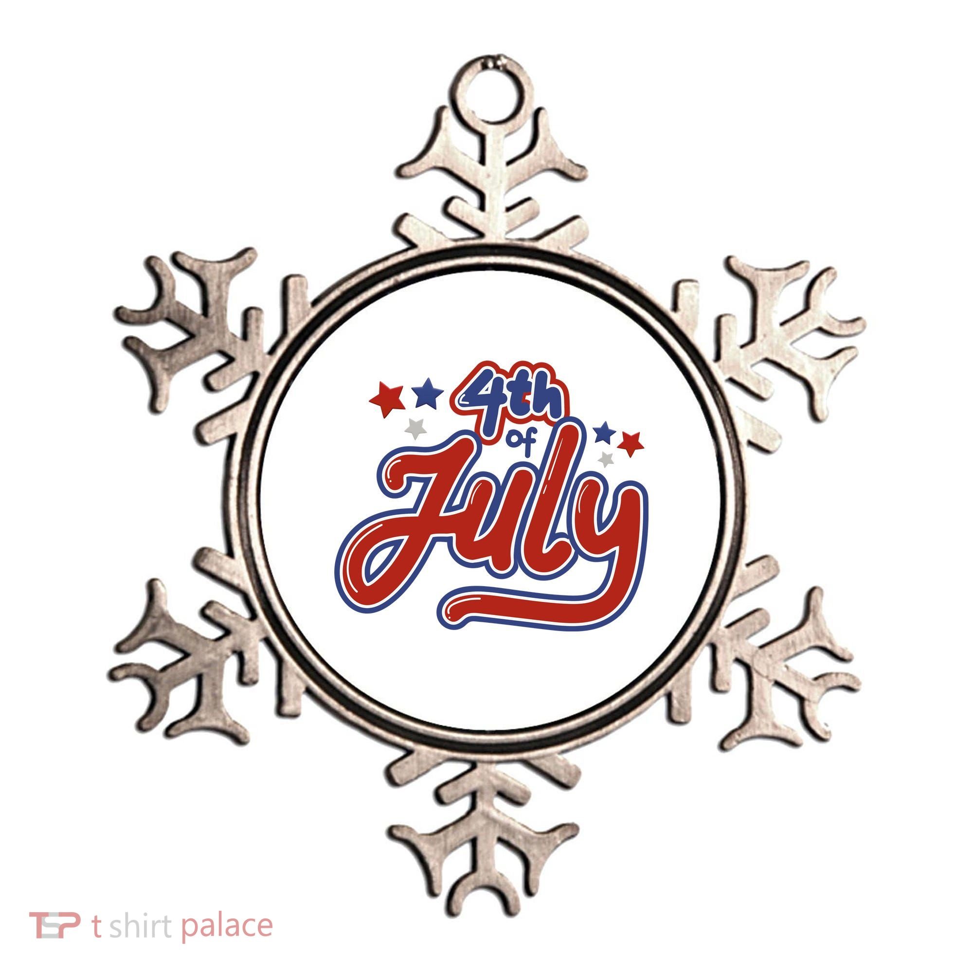 4th Of July Holiday Celebration Ornament