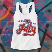 4th Of July Holiday Celebration Women's Tank Top thumb 3