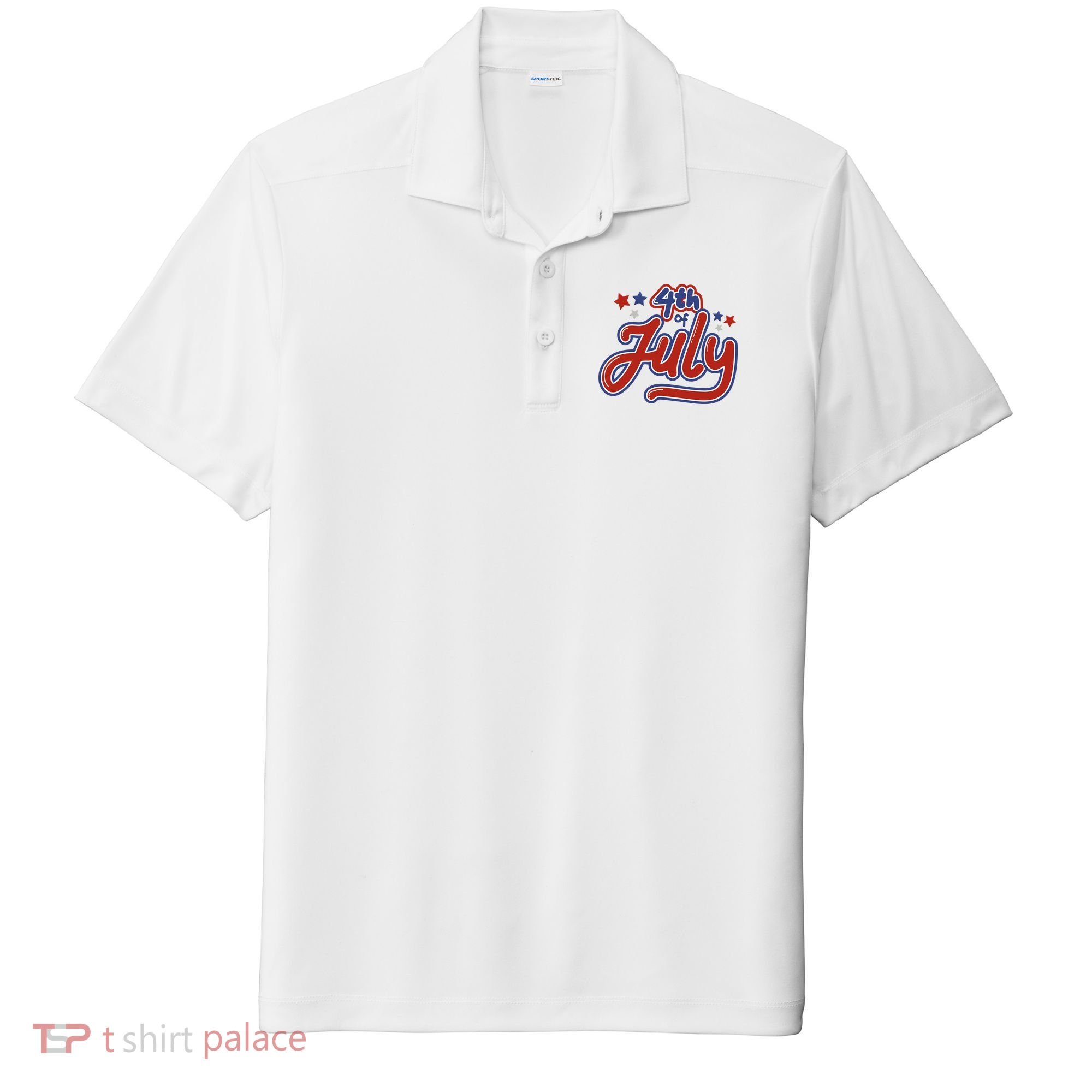 4th Of July Holiday Celebration Sport-Tek Posi-UV Pro Polo