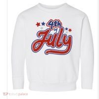 4th Of July Holiday Celebration Toddler Sweatshirt thumb 0