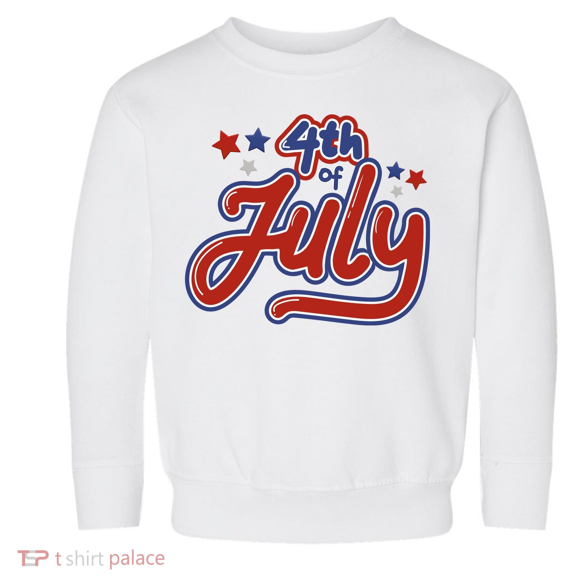 4th Of July Holiday Celebration Toddler Sweatshirt