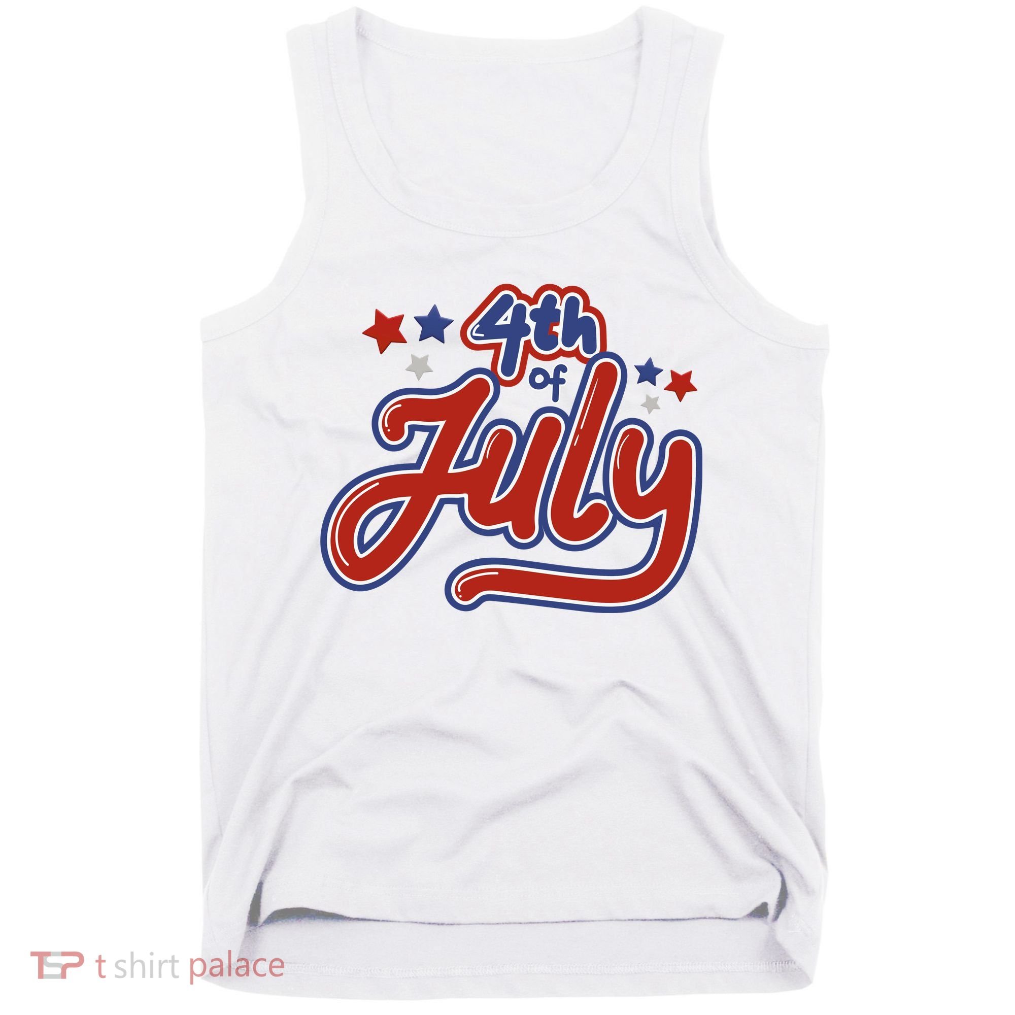 4th Of July Holiday Celebration Tank Top