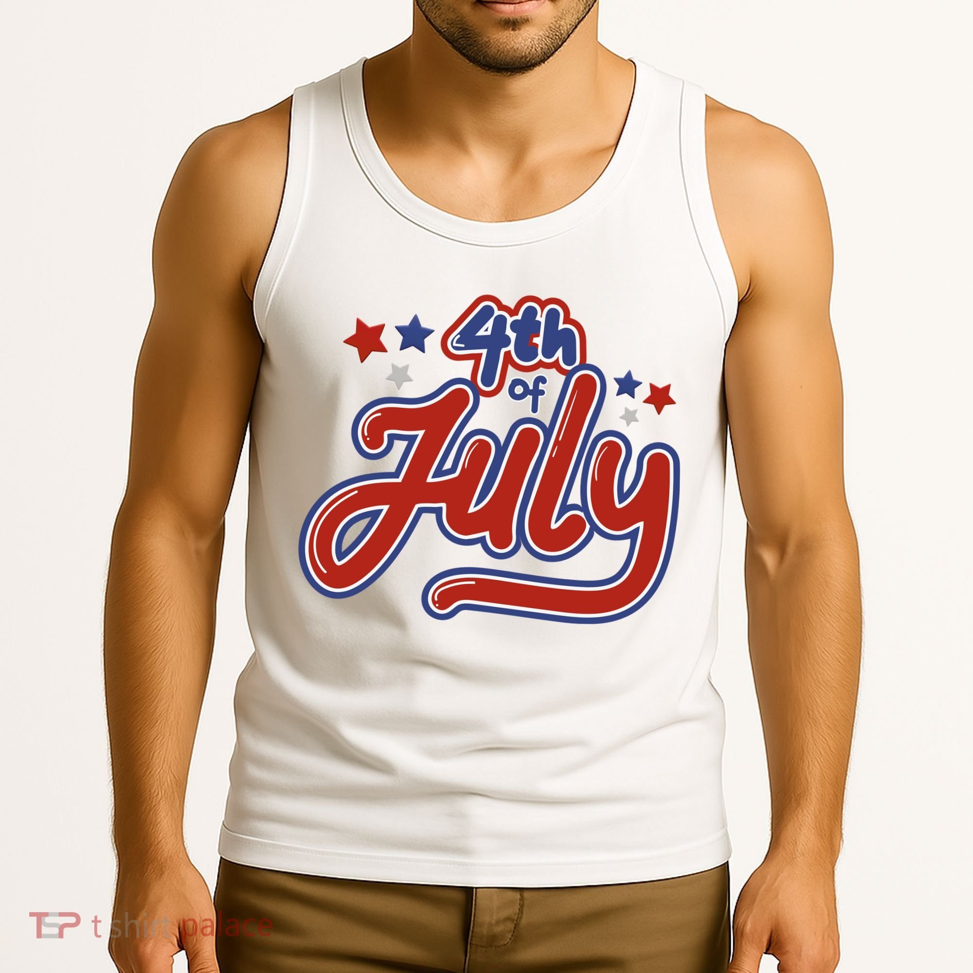 4th Of July Holiday Celebration Tank Top