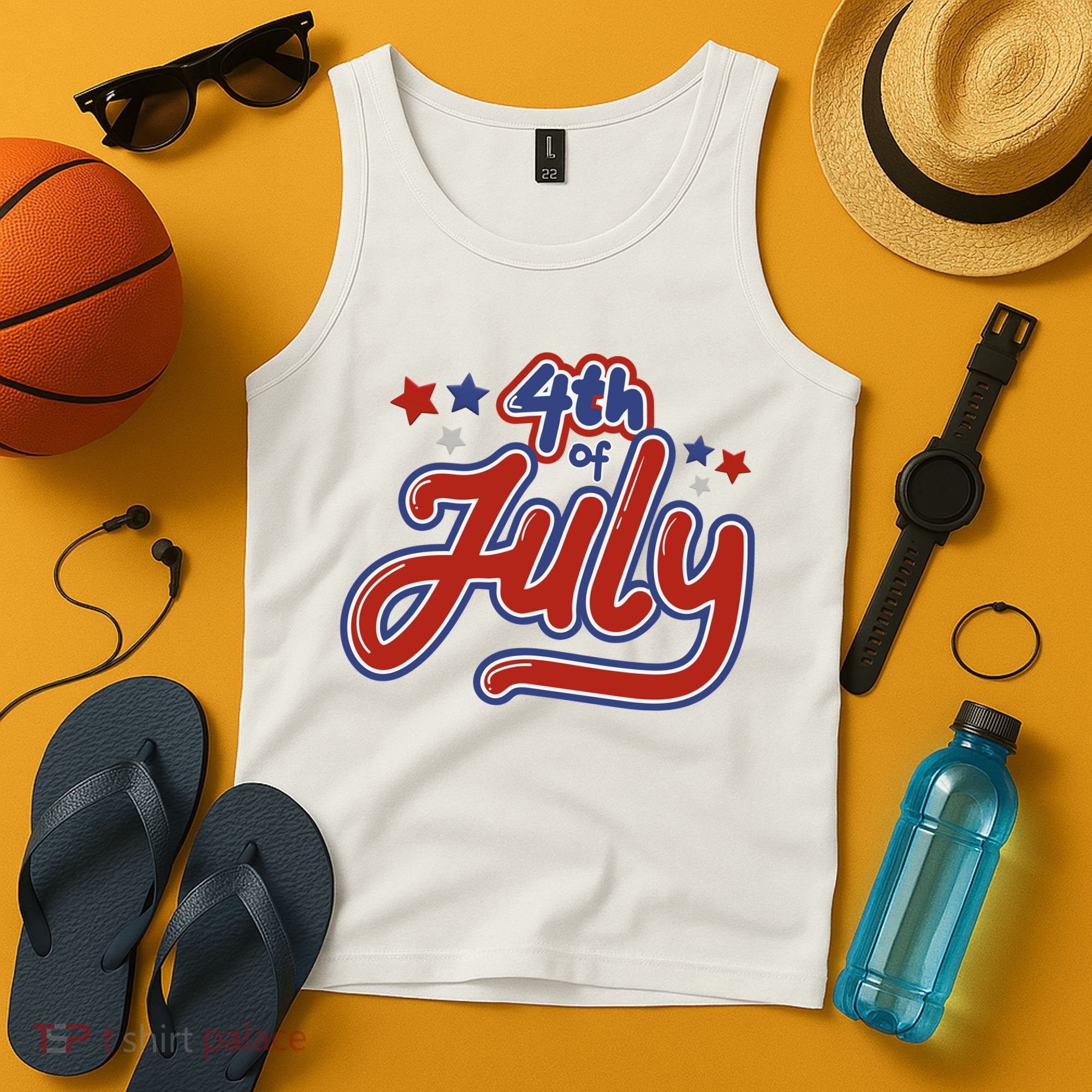 4th Of July Holiday Celebration Tank Top