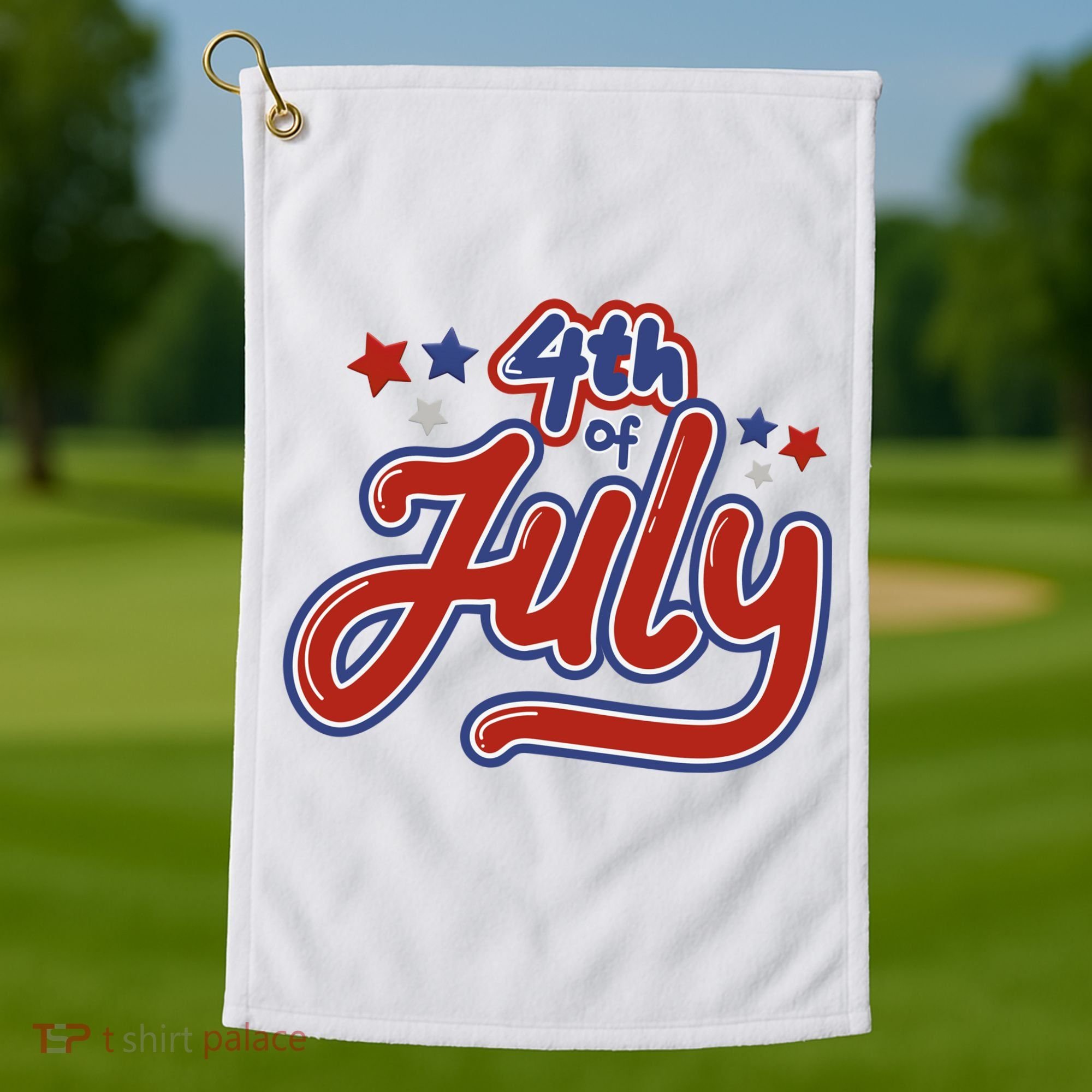 4th Of July Holiday Celebration Golf Towel