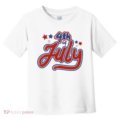 4th Of July Holiday Celebration Toddler T-Shirt