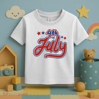 4th Of July Holiday Celebration Toddler T-Shirt thumb 3