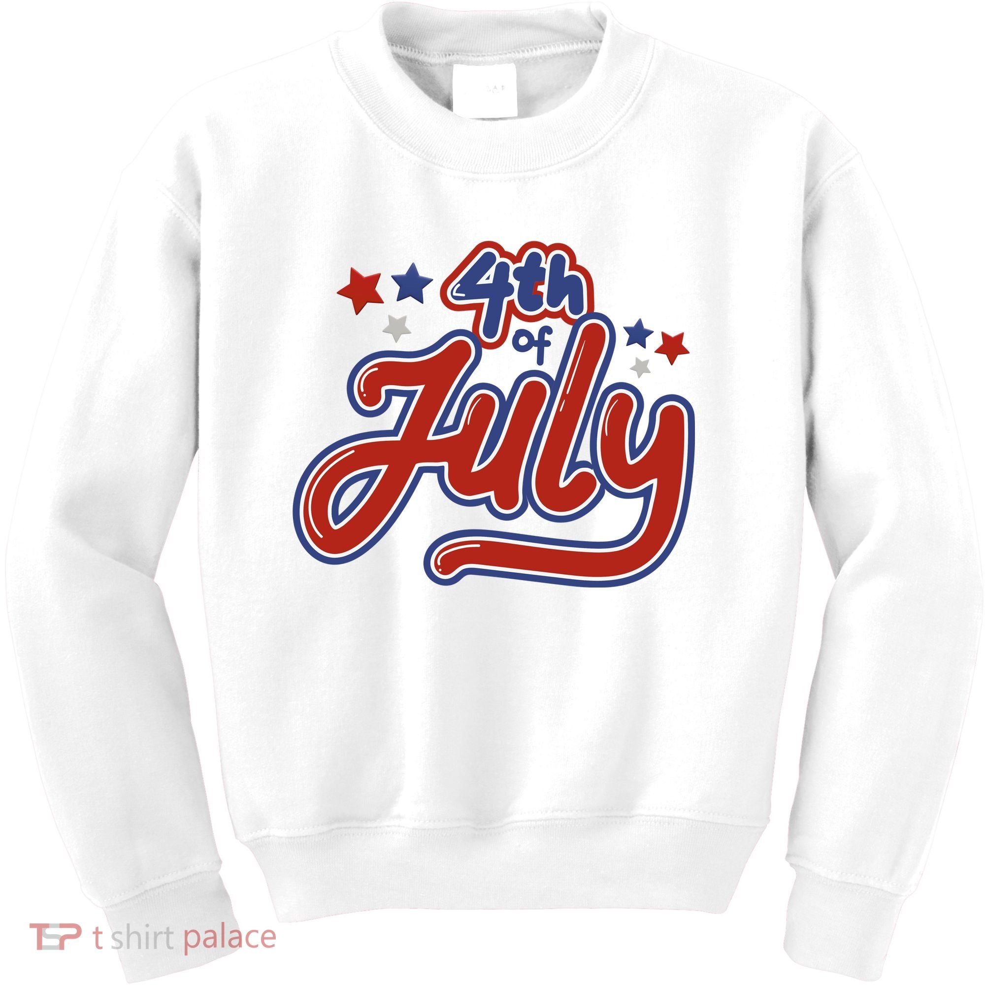 4th Of July Holiday Celebration Kids Sweatshirt