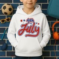 4th Of July Holiday Celebration Kids Hoodie thumb 2