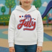 4th Of July Holiday Celebration Kids Hoodie thumb 3