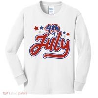 4th Of July Holiday Celebration Kids Long Sleeve Shirt thumb 0