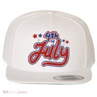 4th Of July Holiday Celebration Wool Snapback Cap thumb 0