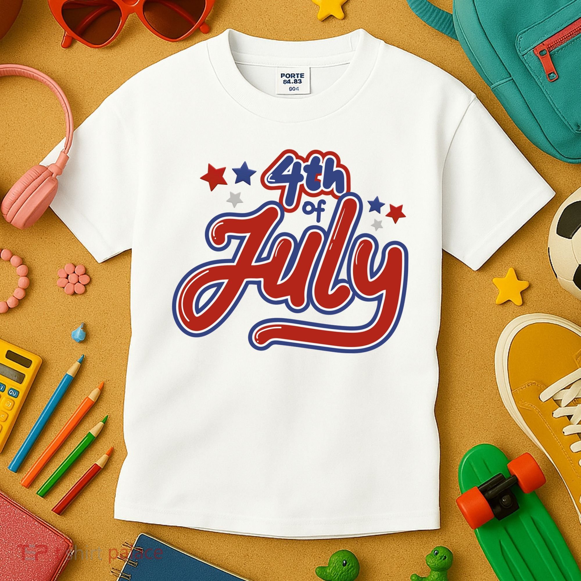 4th Of July Holiday Celebration Kids T-Shirt