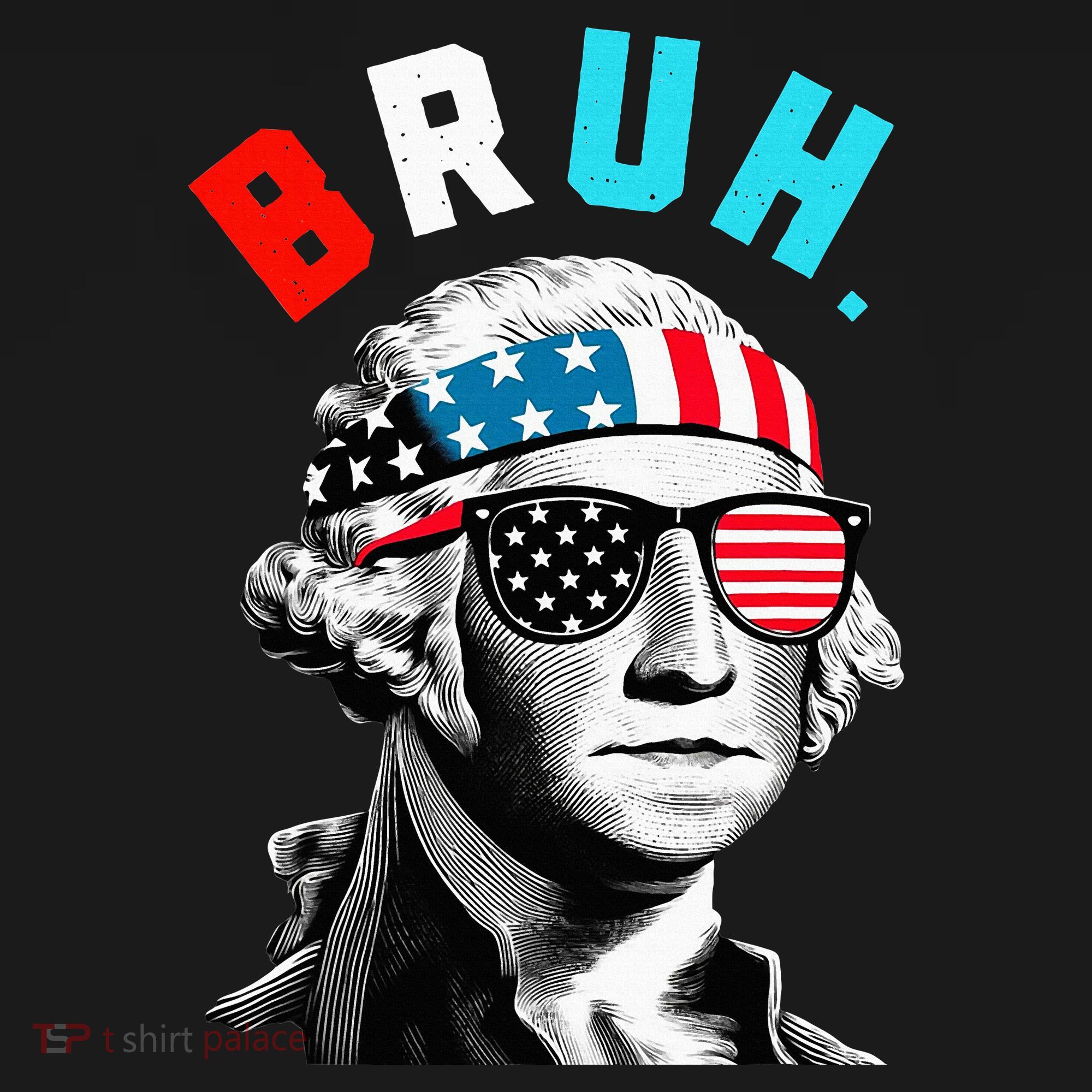 4th Of July 2024 George Washington Bruh Women's Hoodie